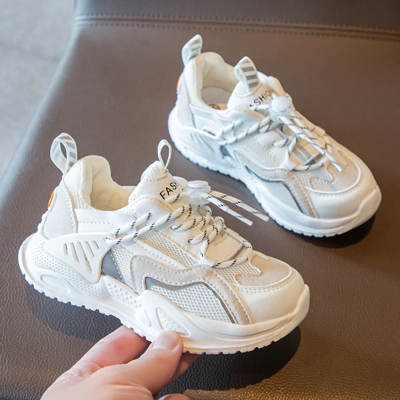 EOSNYX 2021 Осенняя детская повседневная обувь модные дышащие вязаные мягкие