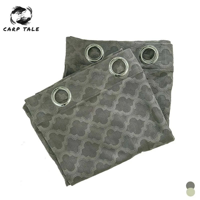 

Window Curtain Gray Beige Tulle Curtains For The Kitchen Living Room Bedroom Blackout Window Grommet Top Sheer Shade Curtain