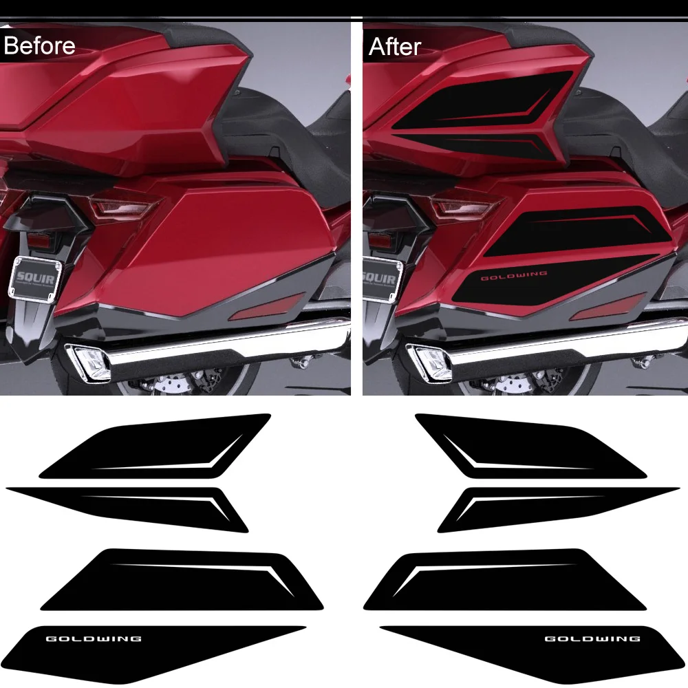 

Motorcycle GL 1800 Touring Stickers Decal Kit Case For HONDA Goldwing GL1800 Tank Pad Protector Fairing Fender 2018 2019 2020