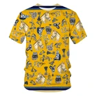 Мужская футболка, модная Роскошная футболка с 3D принтом, мужские топы, забавная футболка с коротким рукавом в стиле хип-хоп, новинка 2021, новейшая повседневная одежда