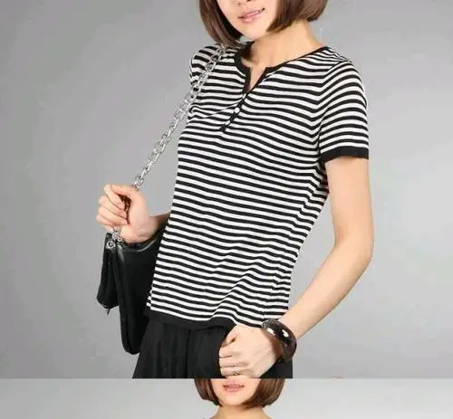 

Khaki 2020 Summer Fashion T Shirt Women Tshirt