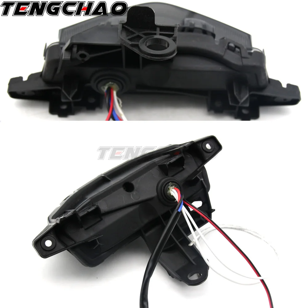 

Motorcycle taillights LED lights colorful brake lights turn signal flash for Yamaha NVX155 AEROX155 parking lights