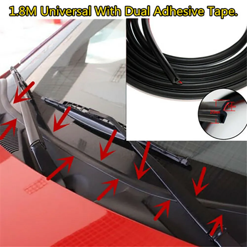 

Weatherstrip Sealed Strip Windshield Adhesive Glass Moulding Panel Trim
