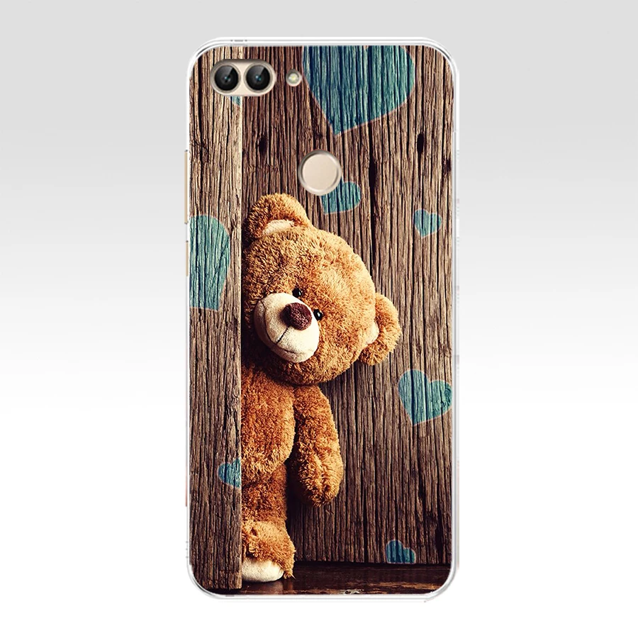 Huawei P Smart чехол из мягкого термопластичного полиуретана силиконовая прозрачная