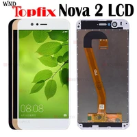 100 tested for huawei nova 2 lcd touch screen assembly screen for huawei nova 2 screen for huawei nova 2 display frame
