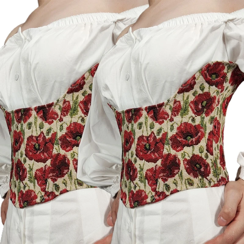 

Shaping Girdles Woman Corset Tops For Women To Wear Out Waist Clips For Dresses Oil Painting Push Up Bustier Corset Top