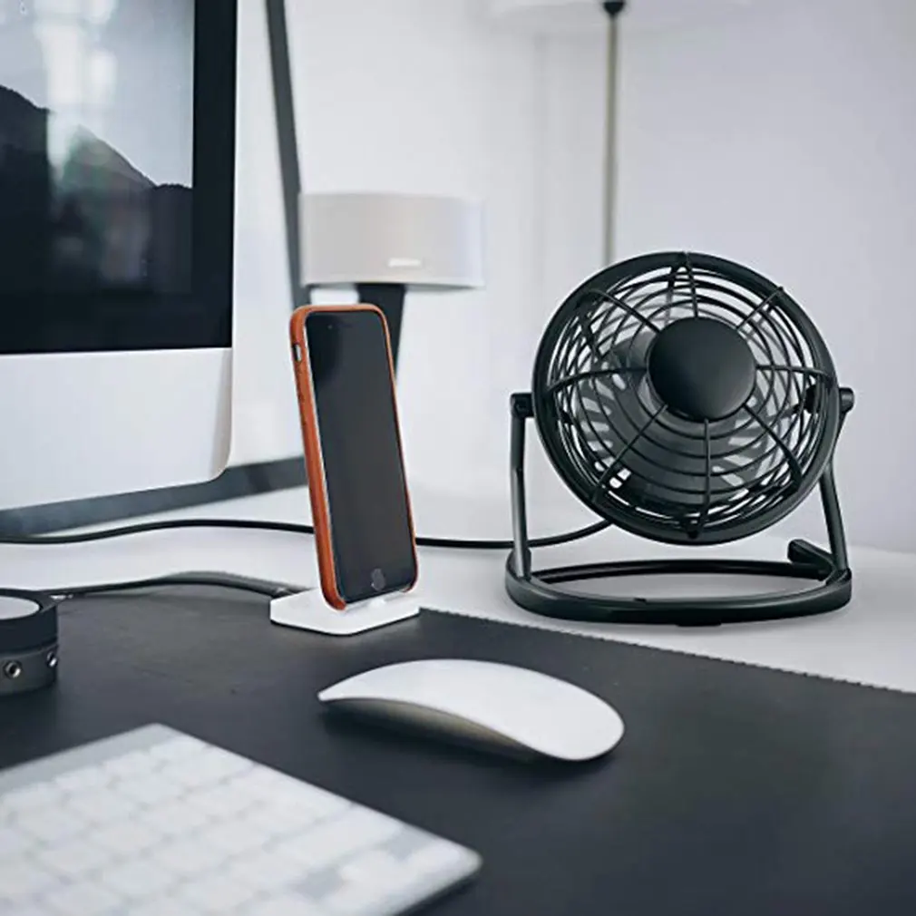

1Pc Usb Ventilator Mini Portable Small Fan Desktop Small Fan Creative Fan Dormitory Silent Fan 4 Inch