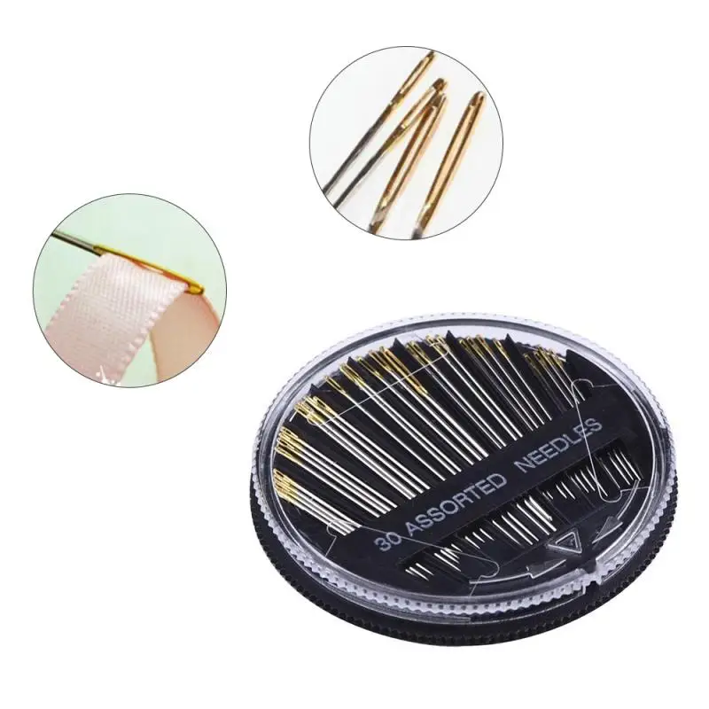 

30pcs Assorted Sewing Needles Hand Embroidery Repair Crafts Quilt Sewing Garment Tools Household Repair Sewing Garment Tools