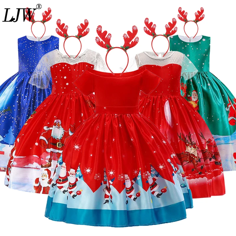 New Fashion Christmas Princess Of Girls Dresses Reception Formagirls Clothes Ball Gown For Girl Dress Halloween Style 2-10year | Детская - Фото №1