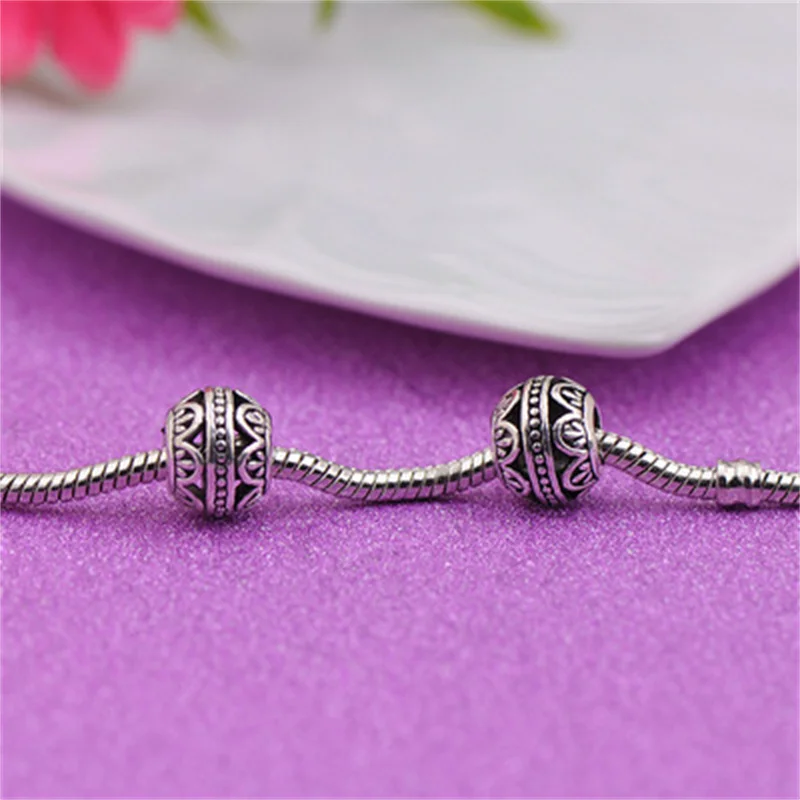 

10Psc/Lot 9*11MM New Retro Hollow Carved Loose Beads Suitable For Ladies DIY Bracelet Head Rope Jewelry Accessories Wholesale