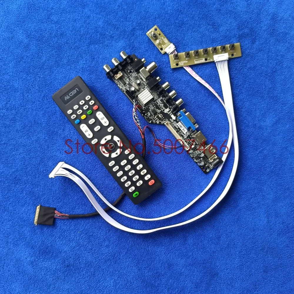 

For LTN156AT32-T01/W01/W02/401/701/L01 DVB digital 1366*768 40-Pin LVDS VGA USB AV TV 3663 panel LCD Controller board Kit