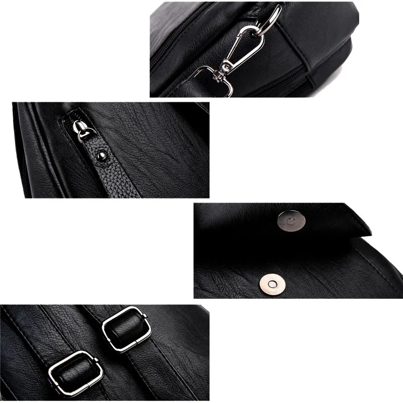 Yonder Повседневный женский рюкзак из натуральной кожи школьная сумка для девочек