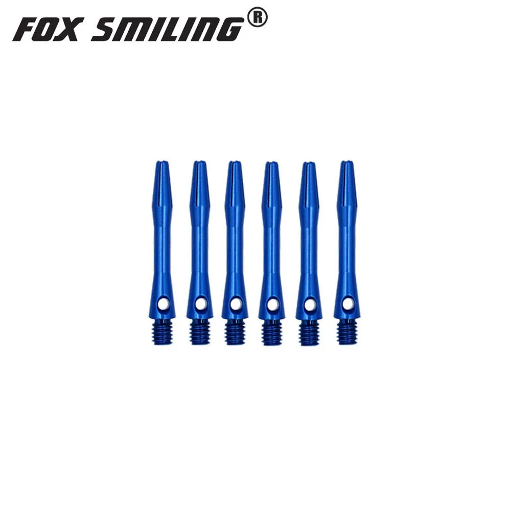 Fox Smiling 35/41 мм алюминиевый дротик валы и Дротика s Перелёты комплект Dardos перо Листья аксессуары для игры в дартс набор для Дротика настольные игры