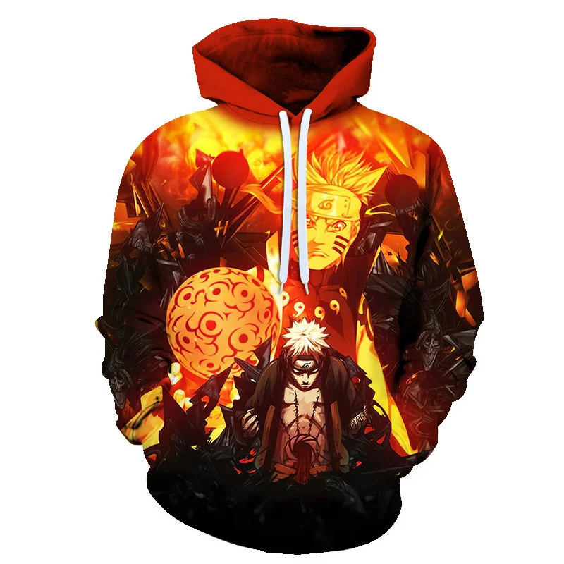 

2021 3D Hoodie Men and Women Fashion Harajuku Children's Animation Pullover Sweatshirt Casual Cartoon Caot