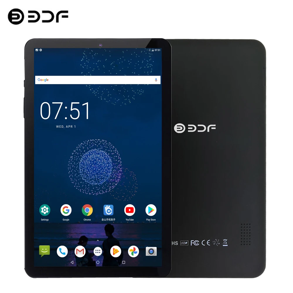 BDF самая низкая цена планшет 7 дюймов четырехъядерный планшетный ПК с системой