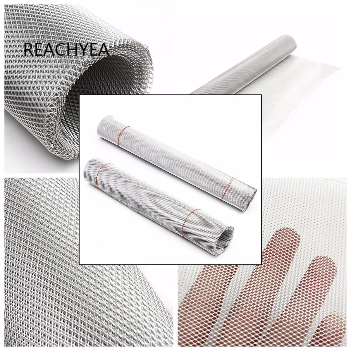 

50cm x 300cm Fine Aluminium Modelling Mod Mesh Wire Filter Sheet Hole Dia 2mm/3.5mm