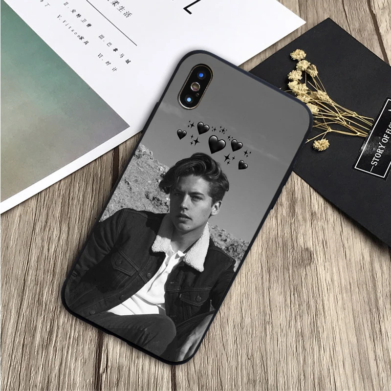 Ривердейл cole sprouse джагхеда Джонса чехол для телефона из мягкого силикона ТПУ с