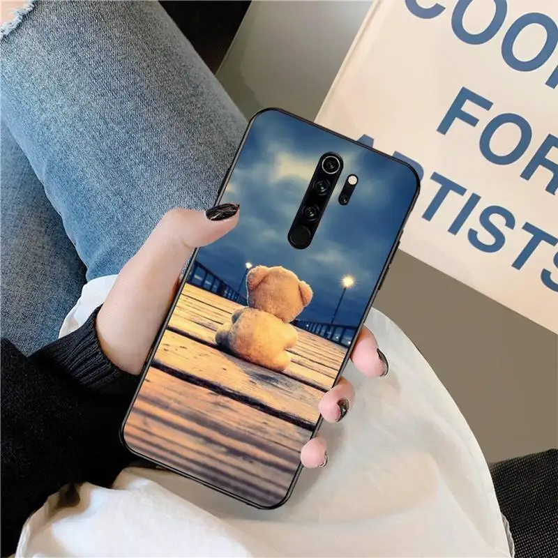 HPCHCJHM Teddy Me To You Bear Bling Cute чехол для телефона Redmi Note 8 8A 8T 7 6 6A 5 5A 4 4X 4A Go Pro|Бамперы| |