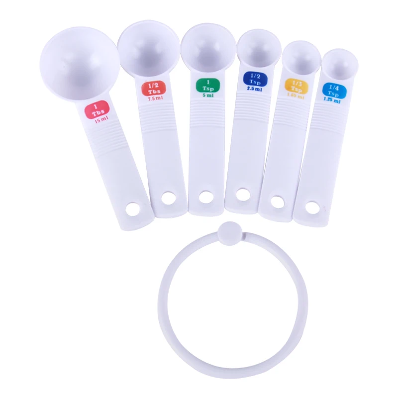 12 шт./компл. измерения мерная ложка чашки с яичный сепаратор инструмент Пластик