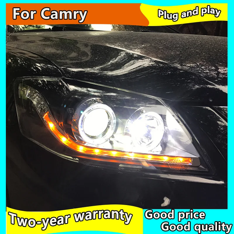 Автомобильный Стайлинг для Toyota 2009 2011 фара Camry светодиодная дальнего света camry LED DRL