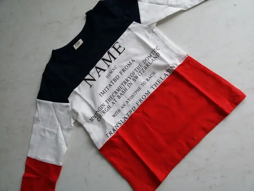 Футболка для мальчиков детская одежда на весну и осень топы детские футболки