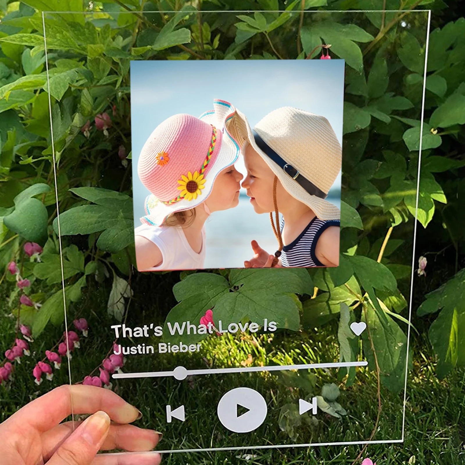 Пользовательский Spotify код акриловая музыкальная доска персональный фото стиль