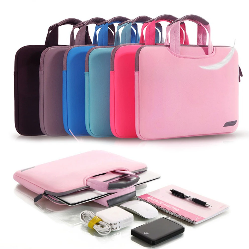 laptop bag notebook case cover computer sleeve for macbook pro mac book air retina hp lenovo dell 11 13 14 15 15 6 15 4 16 inch free global shipping