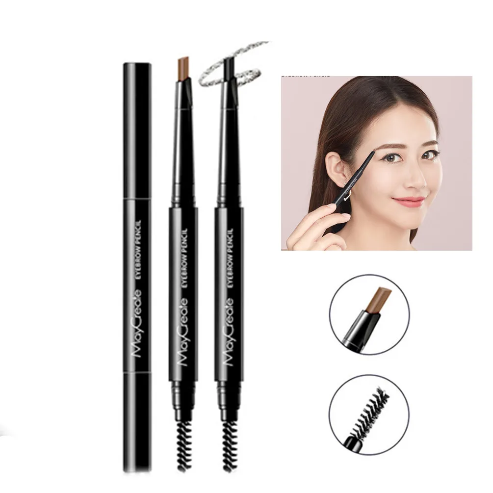 MayCreate двойная головка карандаш для бровей простой в использовании водостойкий