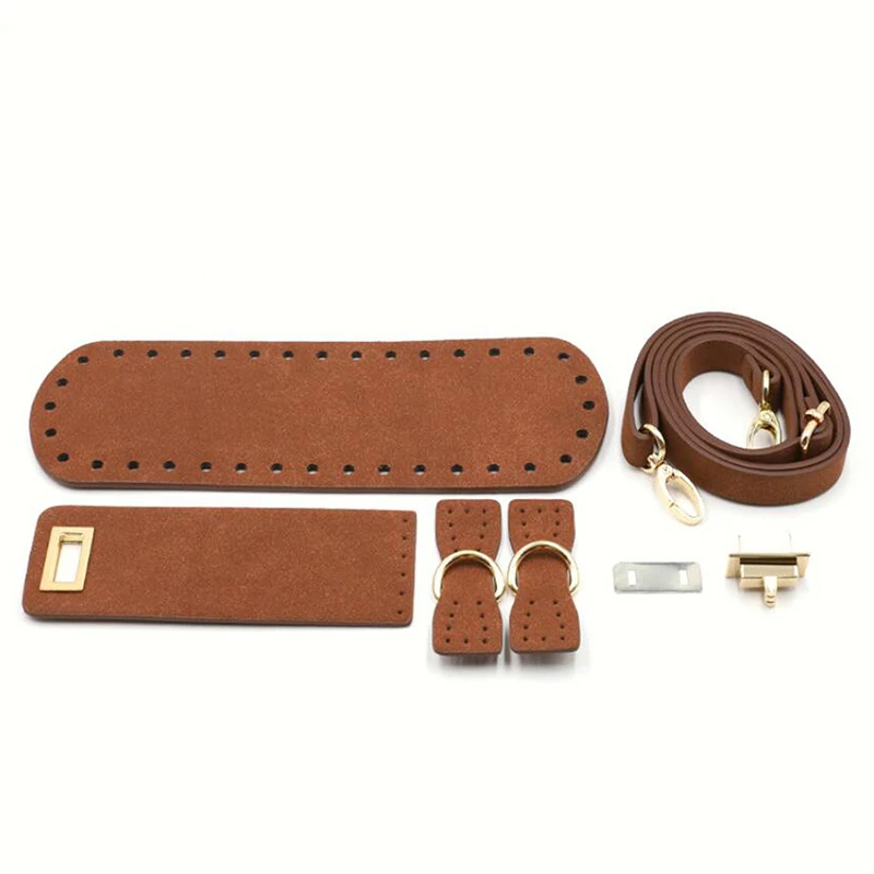 7 шт набор плечевой ремень ручной работы сумки из натуральной кожи Сумочка в