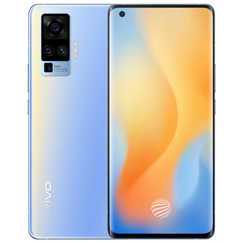 Vivo X50 Pro смартфон с 5 5-дюймовым дисплеем процессором Snapdragon 76 Android 10 0 ОЗУ 8 Гб ПЗУ 6 56