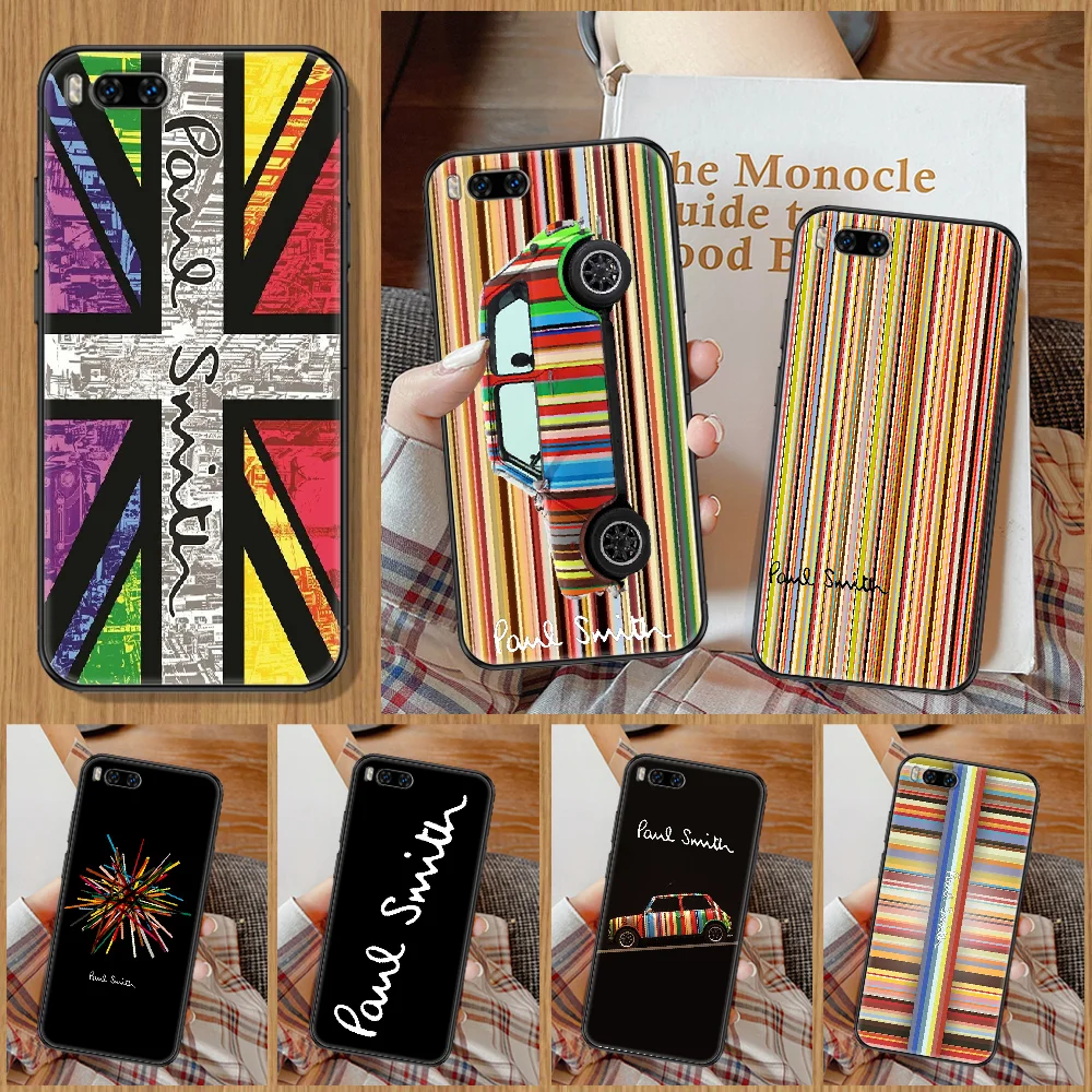 

paul fashion brand smith Phone Case For Xiaomi Mi Note 8 9 10 11 9T 10T A3 Lite Pro Ultra black soft funda pretty shell tpu