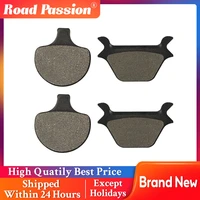 road passion motorcycle front and rear brake pads for harley sportster series all models 1988 1999 softail series all models