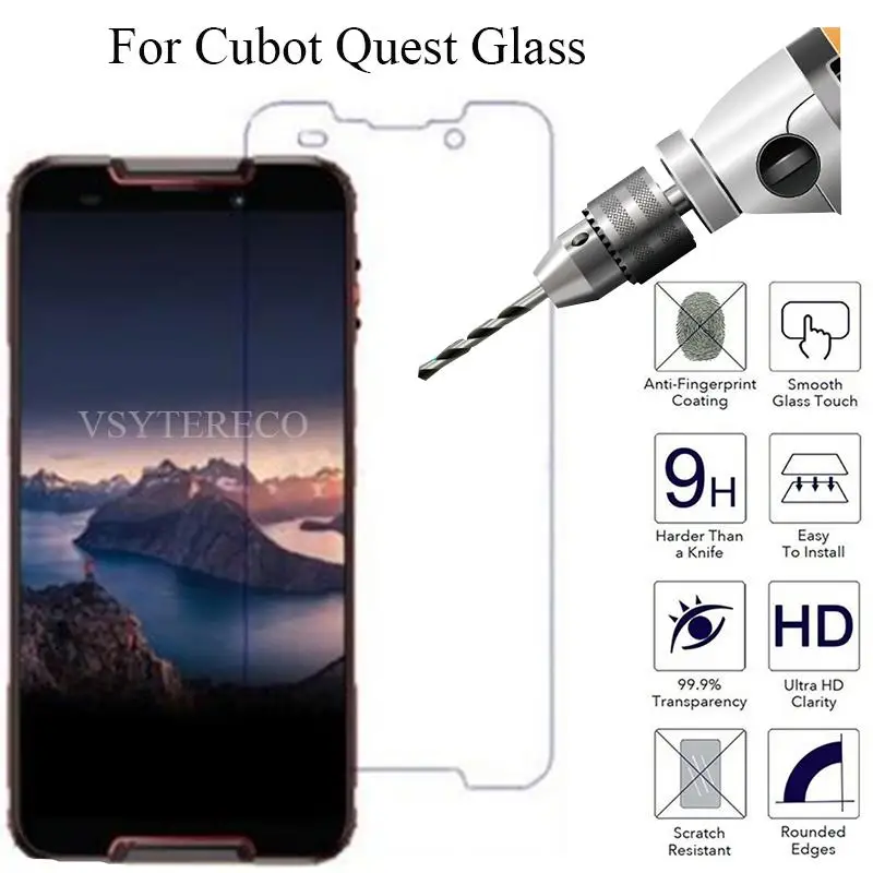 Закаленное стекло для CUBOT Quest 5,5 Закаленное стекло для CUBOT Quest 5,5