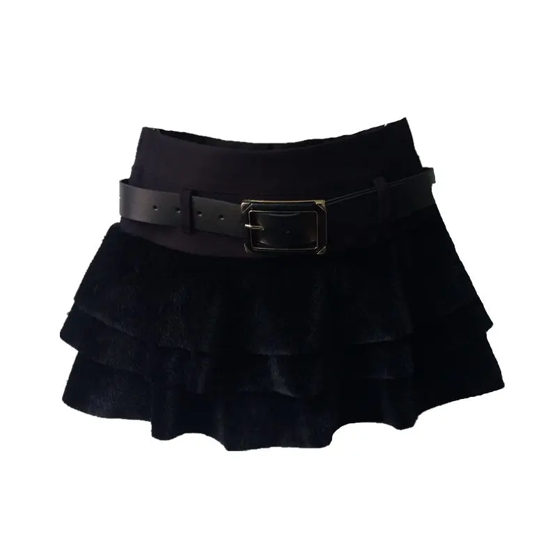 2019 Юбка-миди из конского волоса однотонная облегающая юбка | Женская одежда