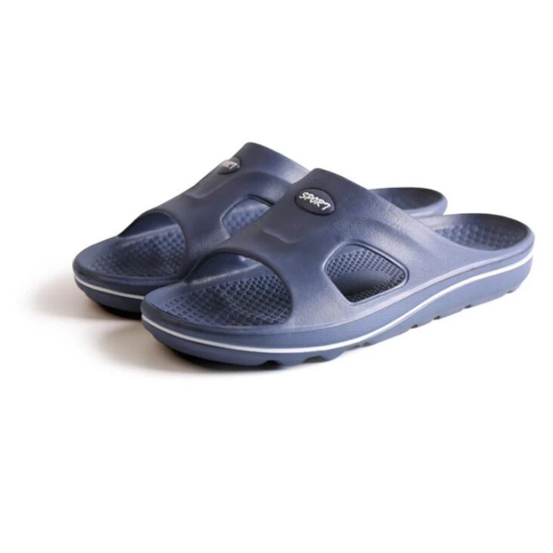 Новинка мужские мягсветильник Нескользящие сандалии для ванной комнаты