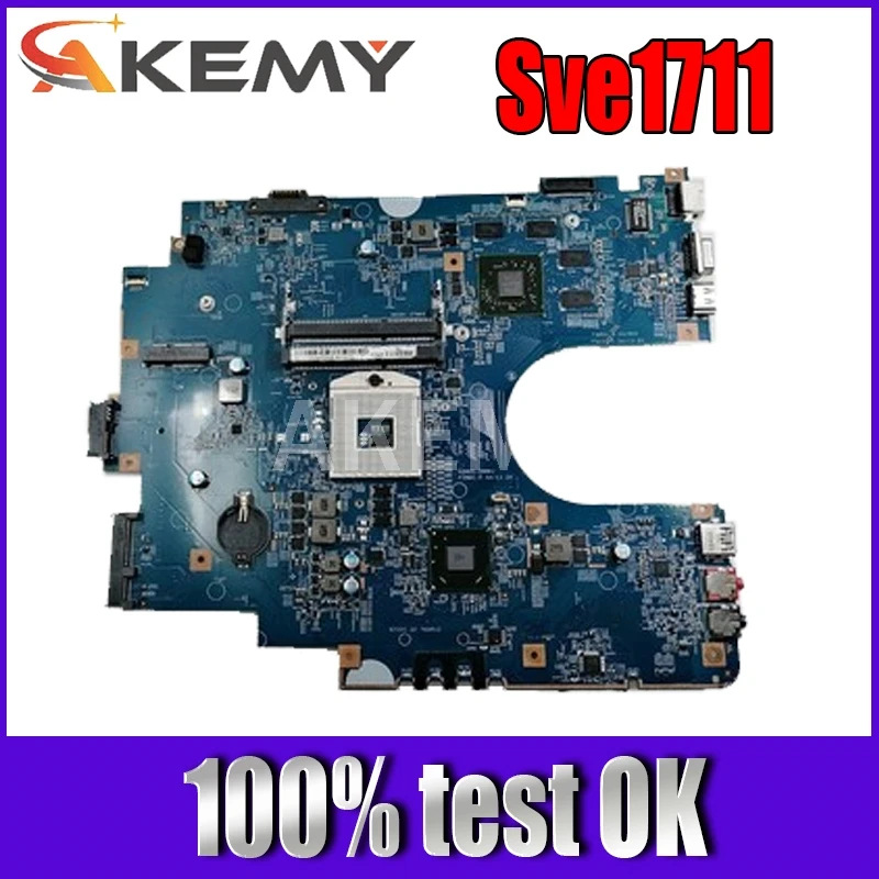 

For Sony Sve17 Sve1711 Laptop Motherboard HM76 DDR3 HD7600M GPU A1884314A A1892051A 48.4MR10.021 48.4MR05.021 MBX-267 MAIN BOARD