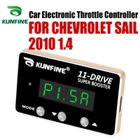 kunfine car electronic throttle controller racing accelerator potent booster for chevrolet sail 2010 1 4 tuning parts