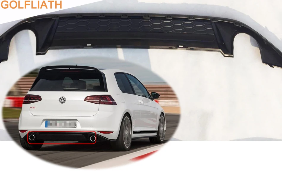 

GOLFLIATH OEM Автомобильный задний бампер для Volkswagen VW GOLF VII 7 MK7 Стандартный и GTI бампер