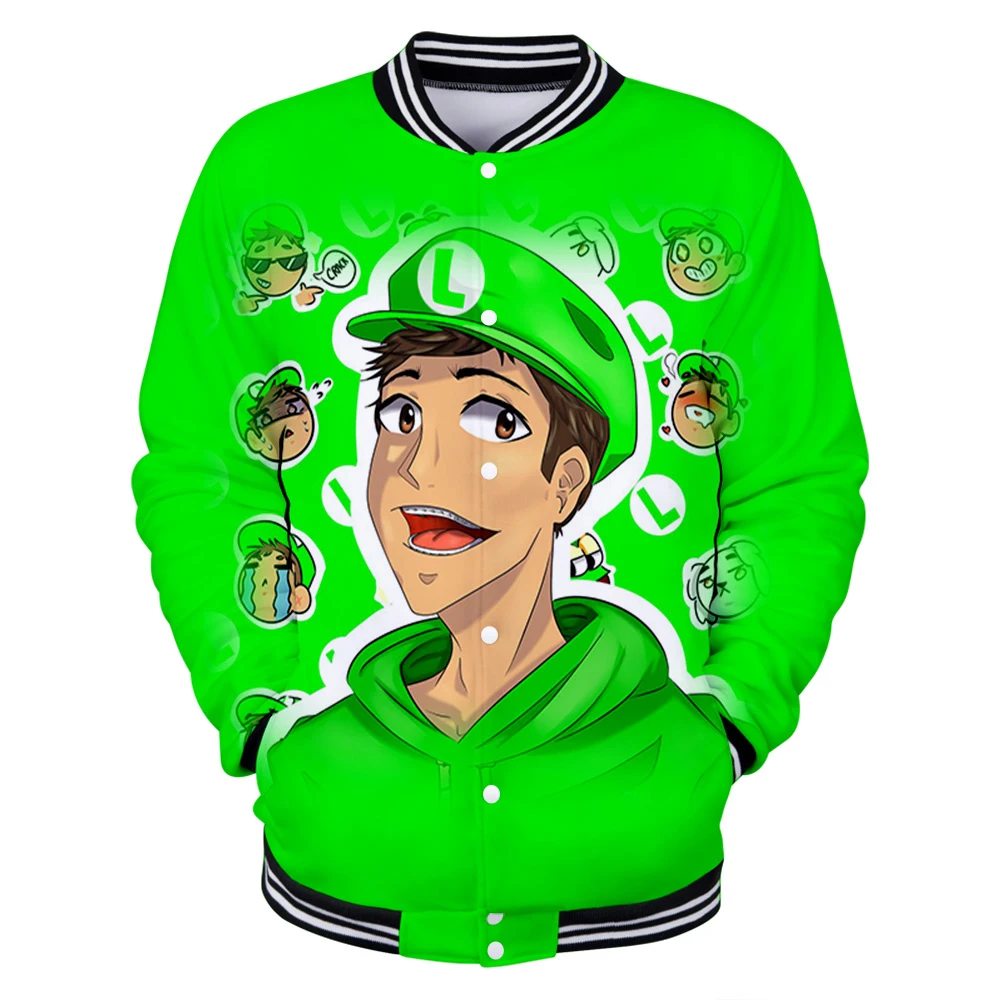 

Fernanfloo 3D Printed Baseball Jackets Women/Men Fashion Long Sleeve Jacket Hot Sale Casual Streetwear Clothes