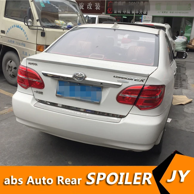 For TOYOTA Corolla Spoiler 2006-2011 spoiler High Quality ABS Material Car Rear Wing Primer Color | Автомобили и мотоциклы
