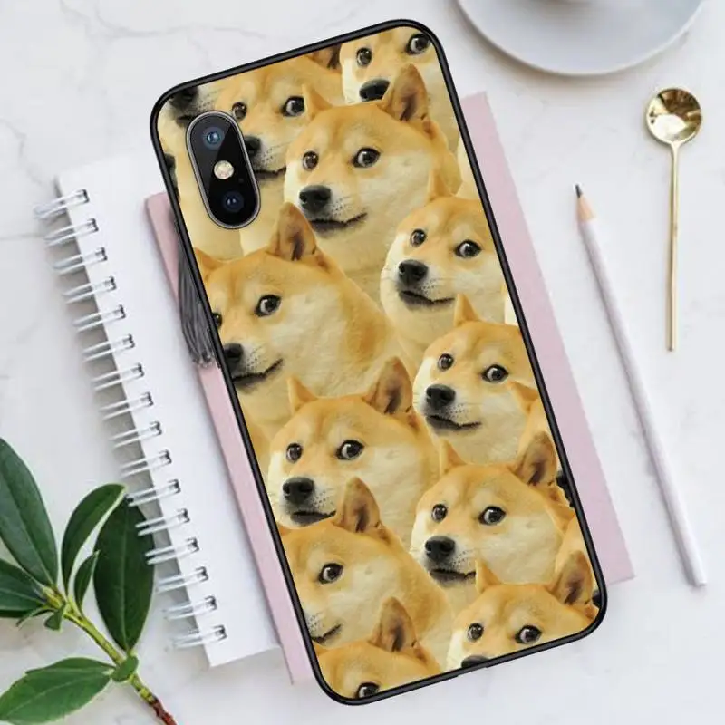 

Doge Meme Kabosu Cute funny animal Phone Case for iPhone 11 12 pro XS MAX 8 7 6 6S Plus X 5S SE 2020 XR funda coque