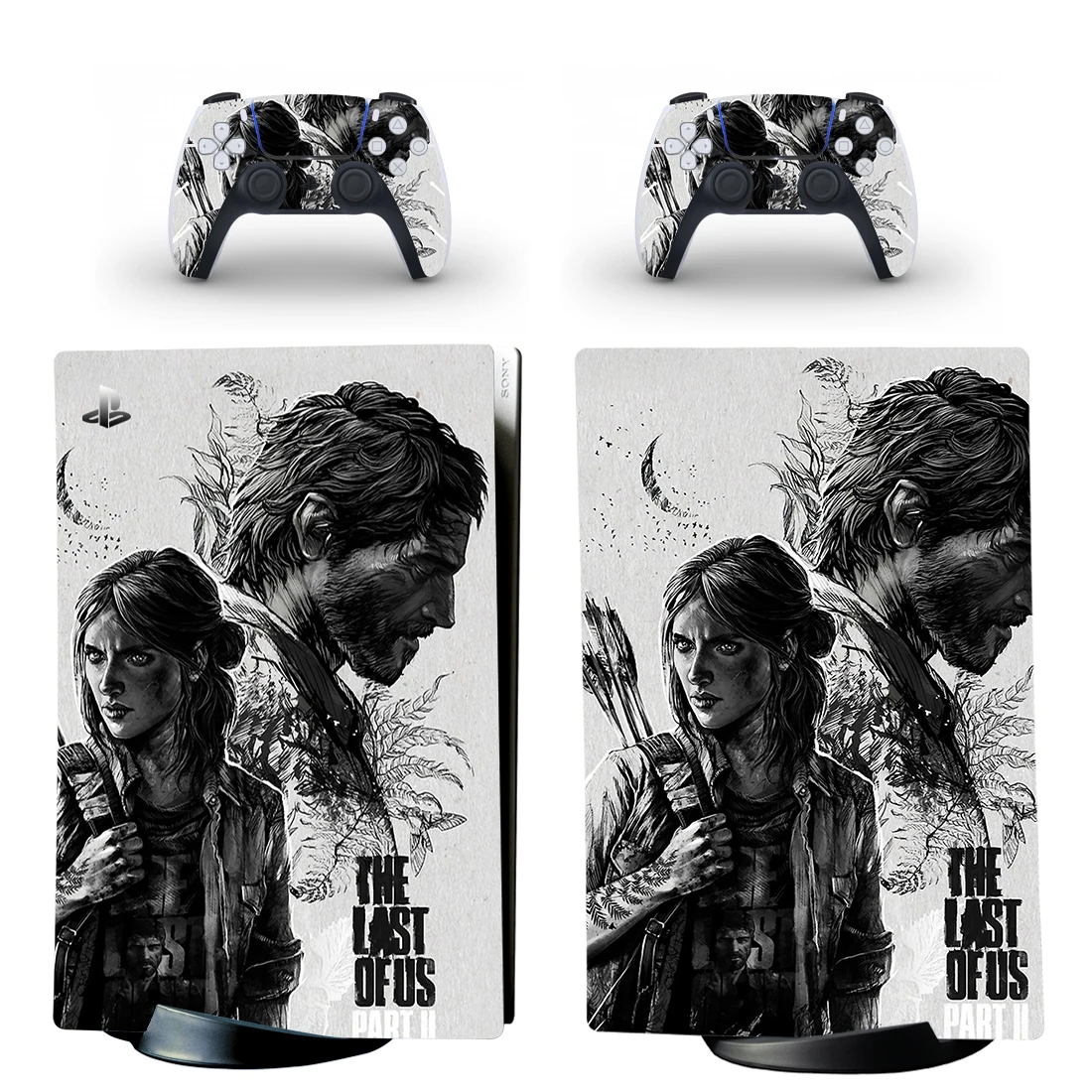 

Последняя из нас PS5 Цифровая версия Наклейка Обложка для консоли PlayStation 5 и контроллеров PS5 кожа винил
