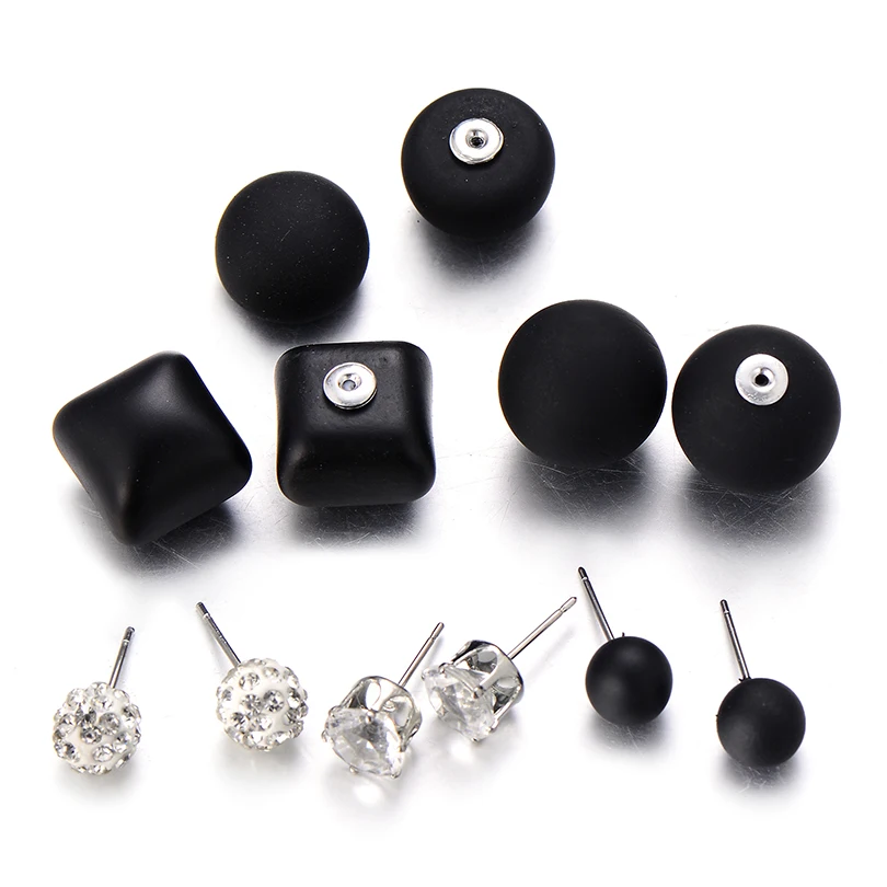 Модные матовые милый грибок Круглые DIY ювелирные изделия в стиле панк кристалл