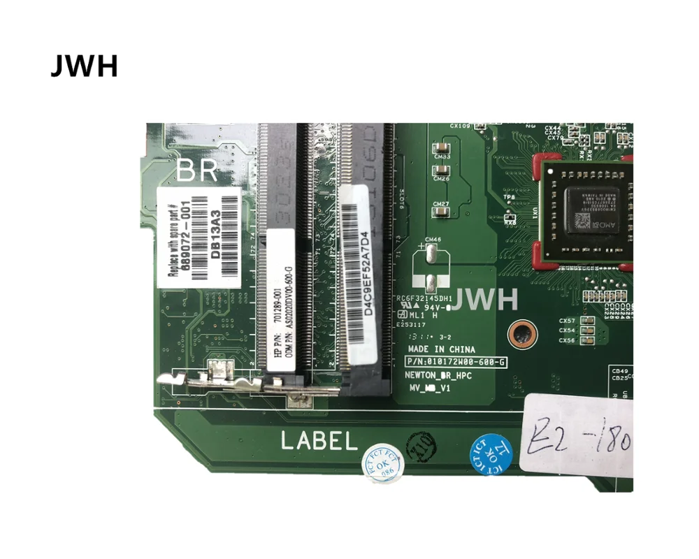 Для материнской платы HP 655 E2 1800 689072 001 501 601 протестированная работа|Материнские