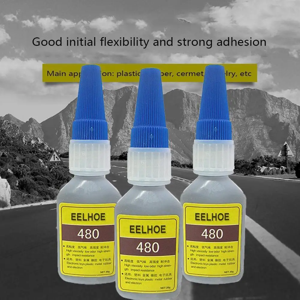 

Gel Caulk Adhesives Sealers Car Tire Repair Patch Sealant Repair Tyre Rubber Glue Bike Metal Puncture Mighty Welding20ml Pl H0O4