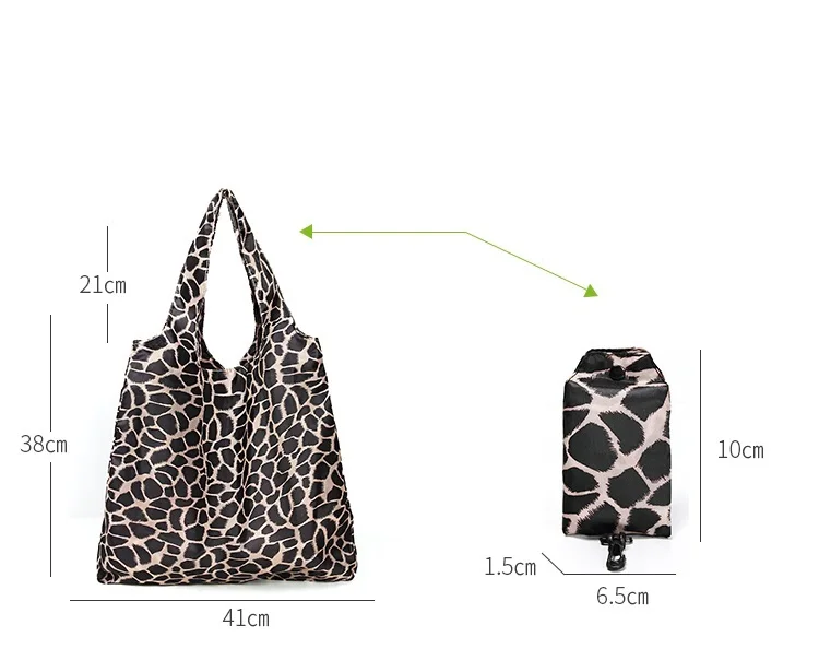 Модная Складная хозяйственная сумка с принтом сумка-тоут складная сумки удобная