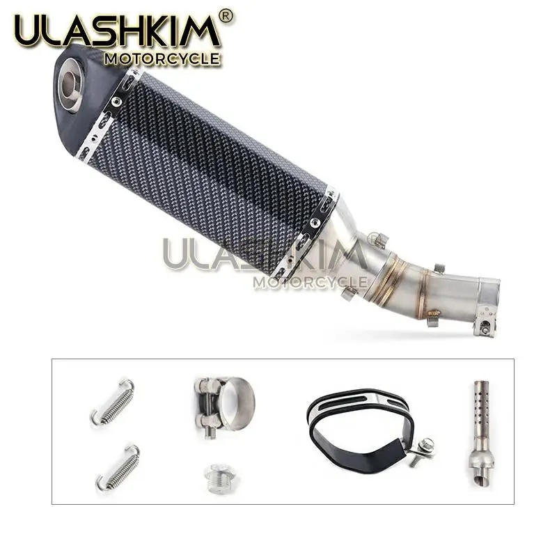 ER 6N 6F глушитель для мотоцикла средняя труба полная система слипоны kawasaki ER6N ER6F