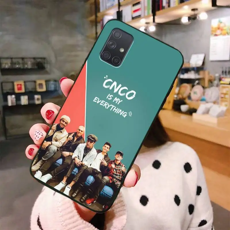 CNCO Кристофера Велес жесткий пользовательские фото мягкий чехол для телефона с