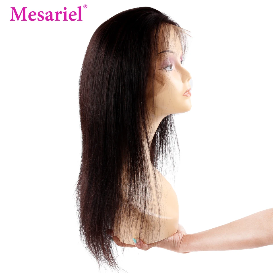 Mesariel 13*4 Синтетические волосы на кружеве парики из натуральных волос