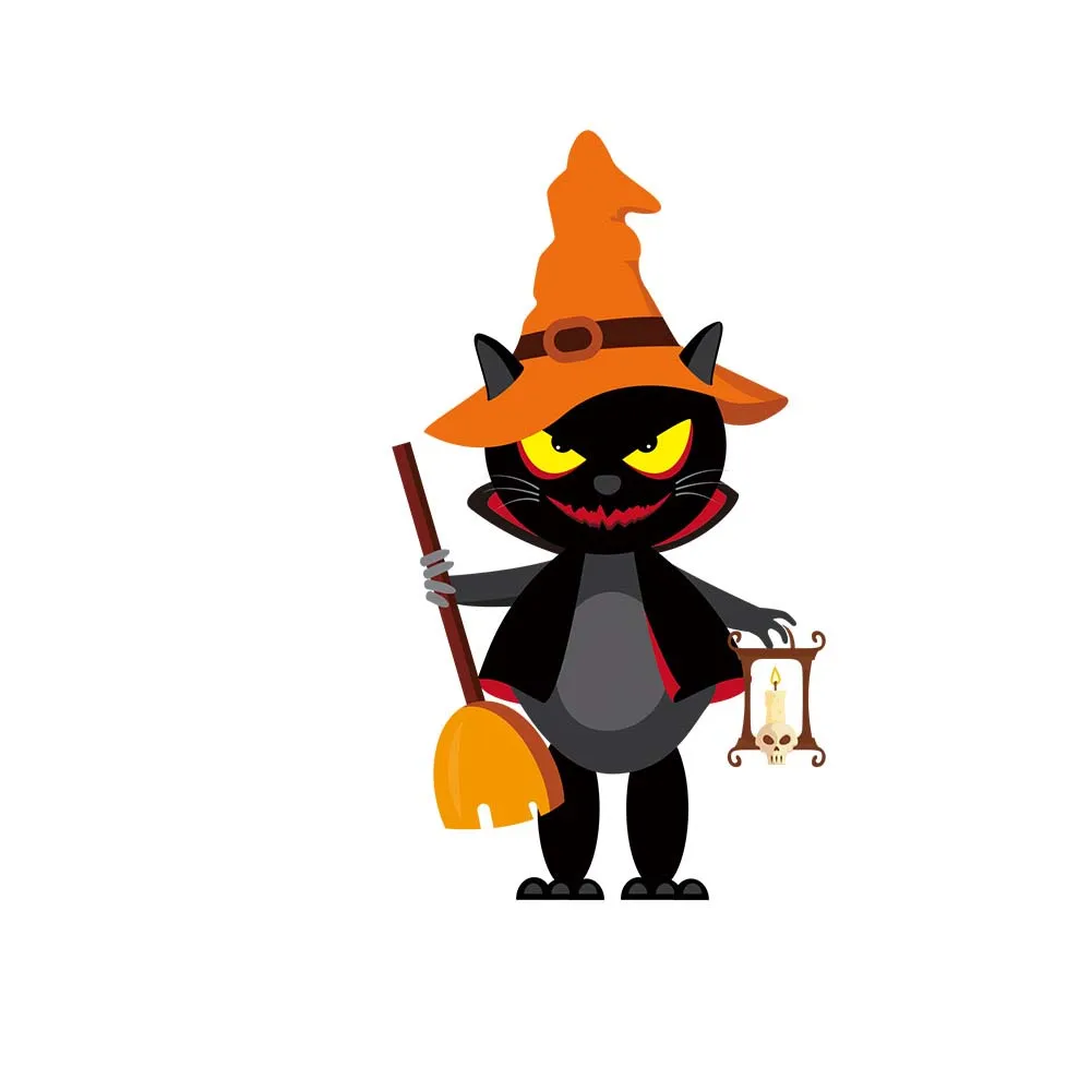 Хэллоуин страшный череп скелет волшебник орнамент собрать реквизит DIY Бумага для